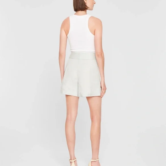 Linen Blend Short - Brand New - NEVER WORN - Green